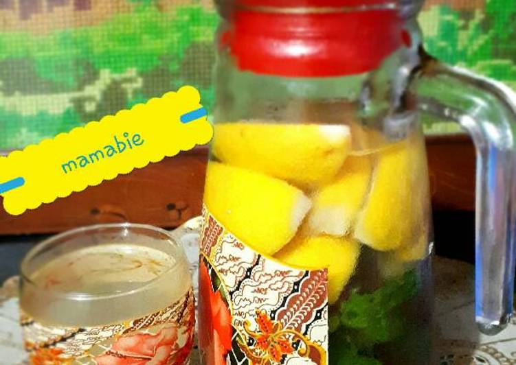 Resep Infused water #BerbagiRahmatMenuBukaPuasa Kiriman dari Biya