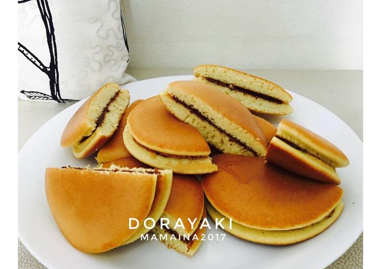 gambar untuk resep makanan Dorayaki simple