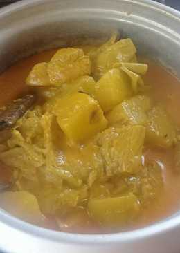 Kari ayam kentang kembang tahu