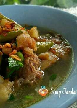 Soup Janda Ala Yu Darmi #Ketofood