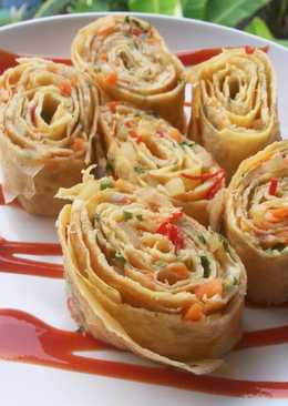 Omelet roll