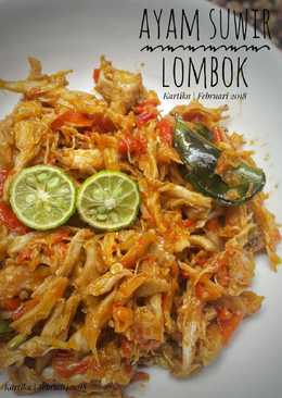 Ayam Suwir Khas Lombok