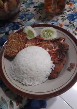 Ayam geprek sederhana ala rimara ð