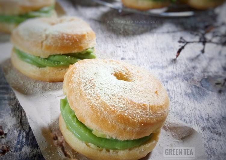 gambar untuk resep makanan Kue Sus Vla Green Tea Super Yummy