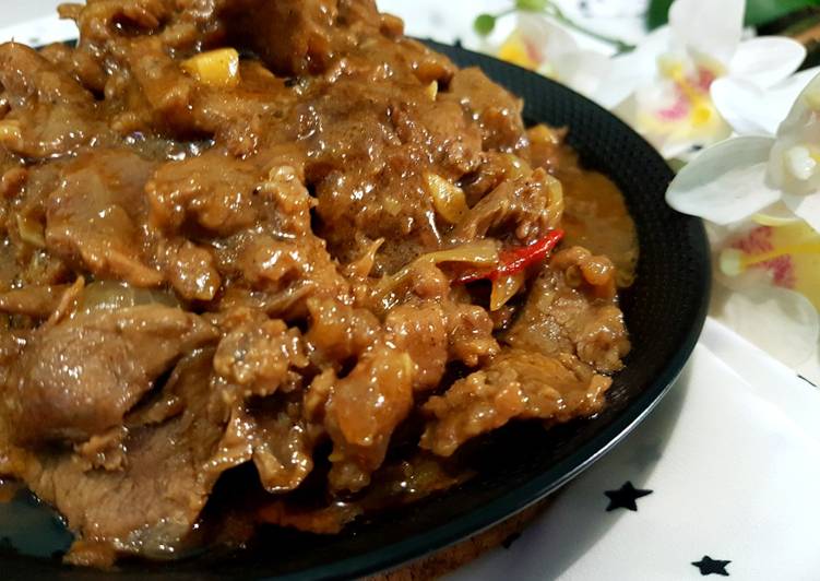 resep Daging Sapi Lada Hitam