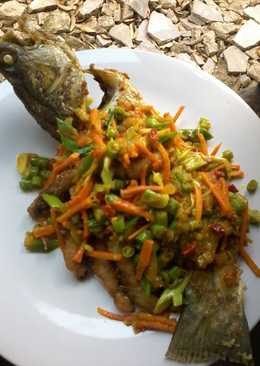 Ikan Kakap Goreng Acar