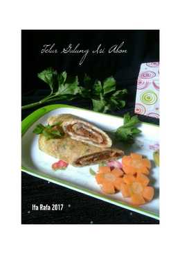 Telur Gulung Isi Abon (Menu Anak)