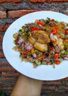 Ayam goreng sambel matah