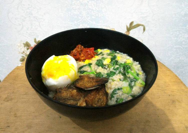 resep Bubur Manado dengan Oatmeal