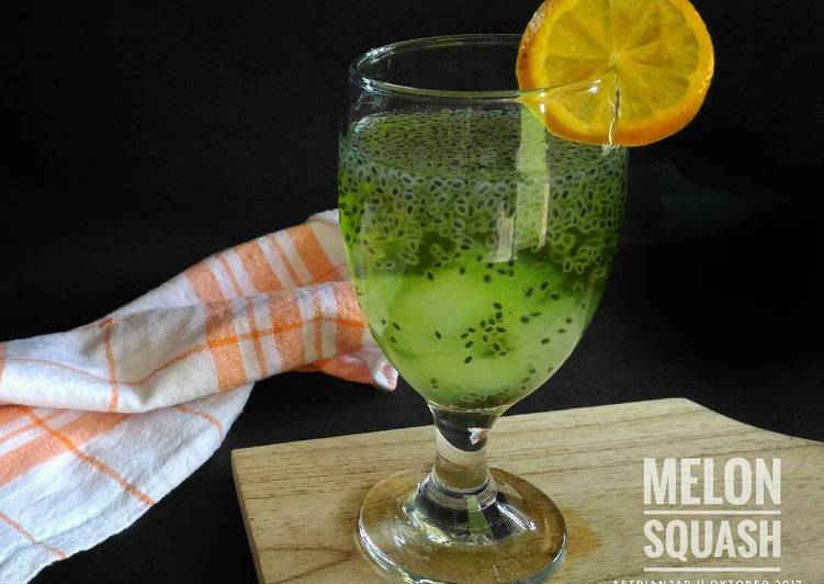 cara membuat Melon Squash (#Pr_recookminumandingin)