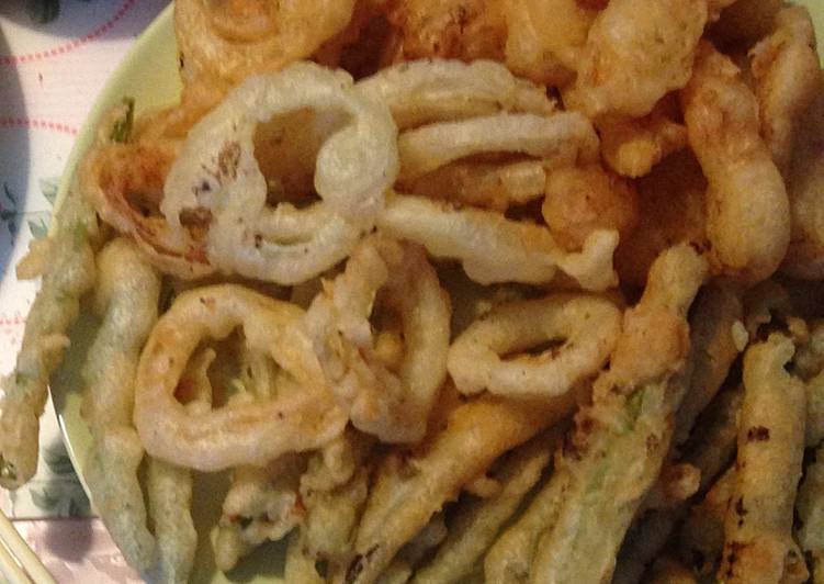 gambar untuk cara membuat Vegetables Tempura