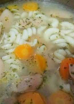 Soup macaroni sederhana