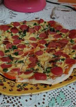 Pizza crispy sederhana