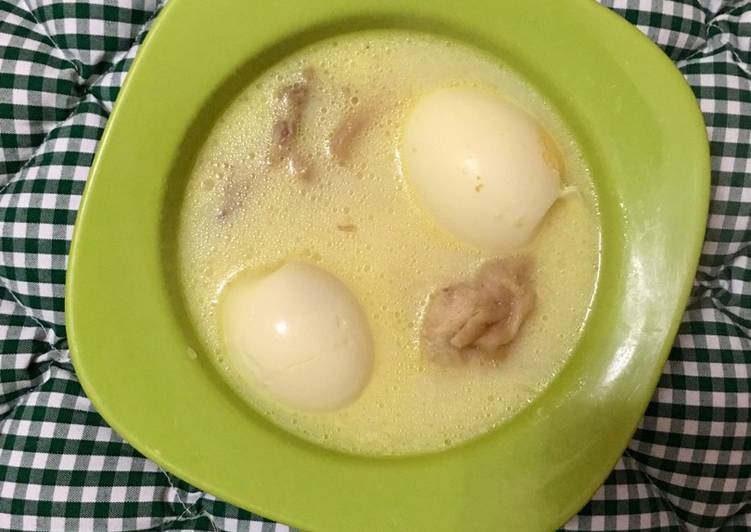 Resep Opor ayam kampung dan telur By Maria Anna