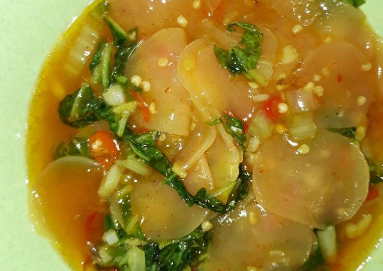 resep masakan Seblak kerupuk sayur