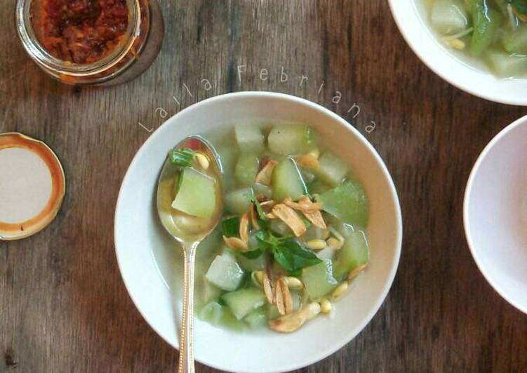 cara membuat Sayur bening super simple #pr_sayurbening