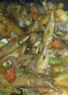 Ayam saus lada hitam (saori lada hitam)