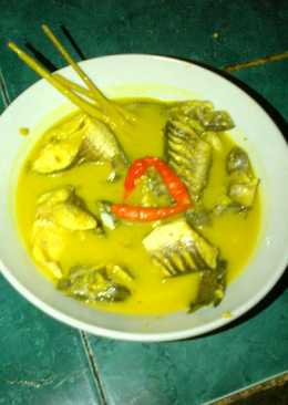 Gulai kuning ikan haruan