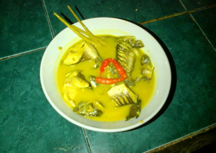 gambar untuk resep Gulai kuning ikan haruan