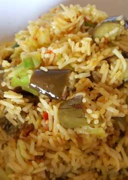 Nasi sayur biryani (#PR_BukanNasiBiasa)