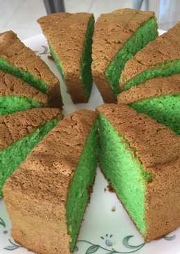 Pandan chifon cake