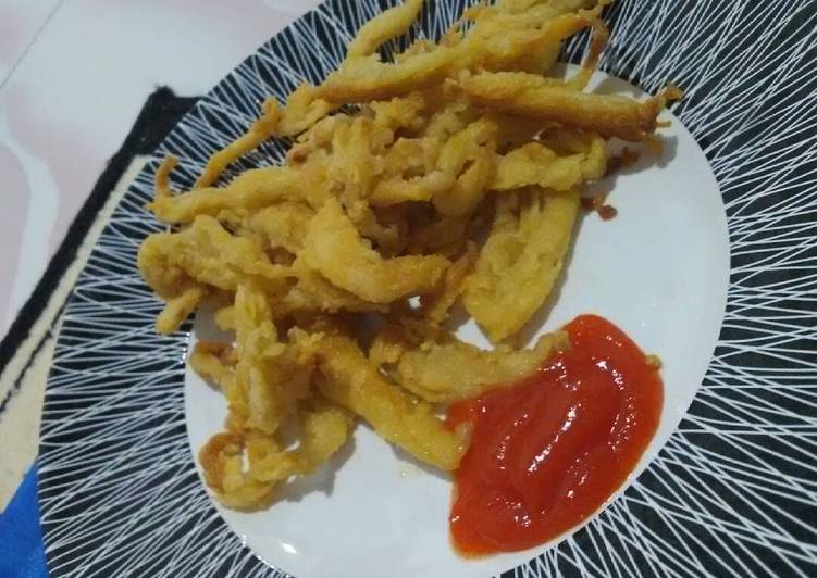 gambar untuk resep makanan Jamur crispy gampang banget