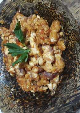 Sambel tempe penyet minimalis