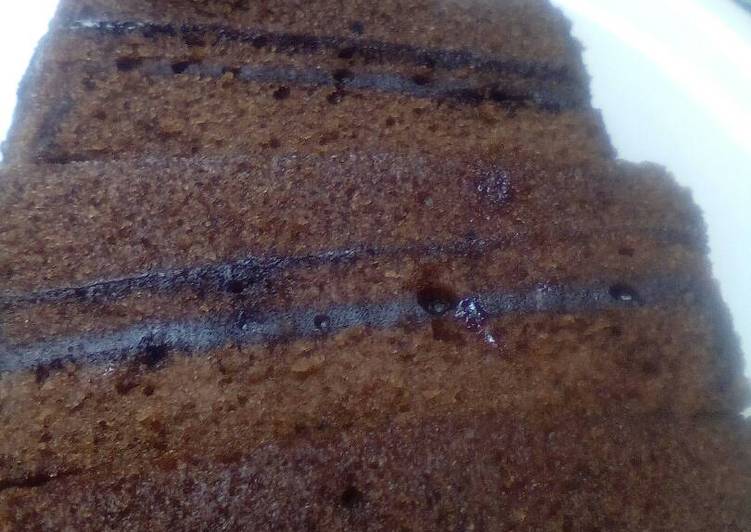 bahan dan cara membuat Brownies kukus 3 lapis ala mey