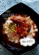 Bubur ayam kuah teriyaki yummy ððð #KamisManis