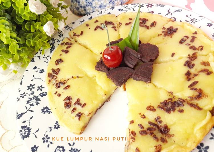 resep masakan Kue Lumpur Nasi Putih rasa mirip kentang persis ??