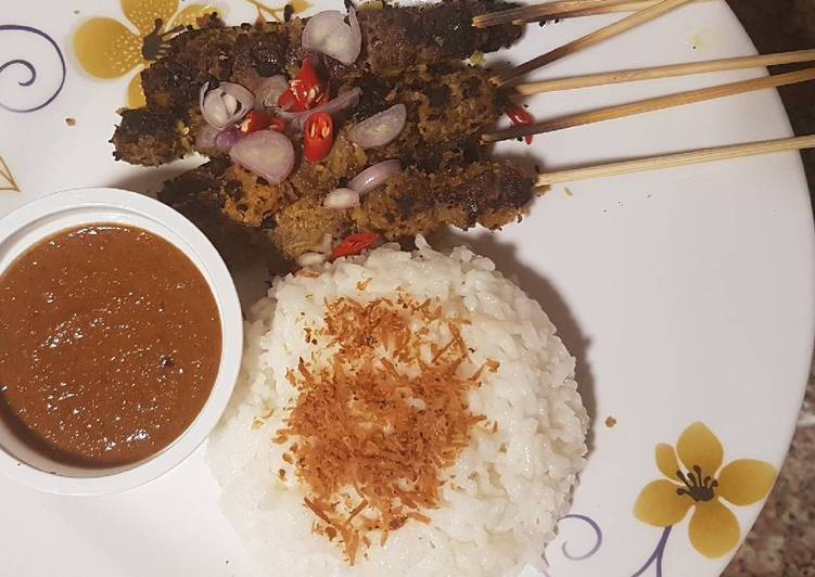 resep makanan Sate Daging Klopo