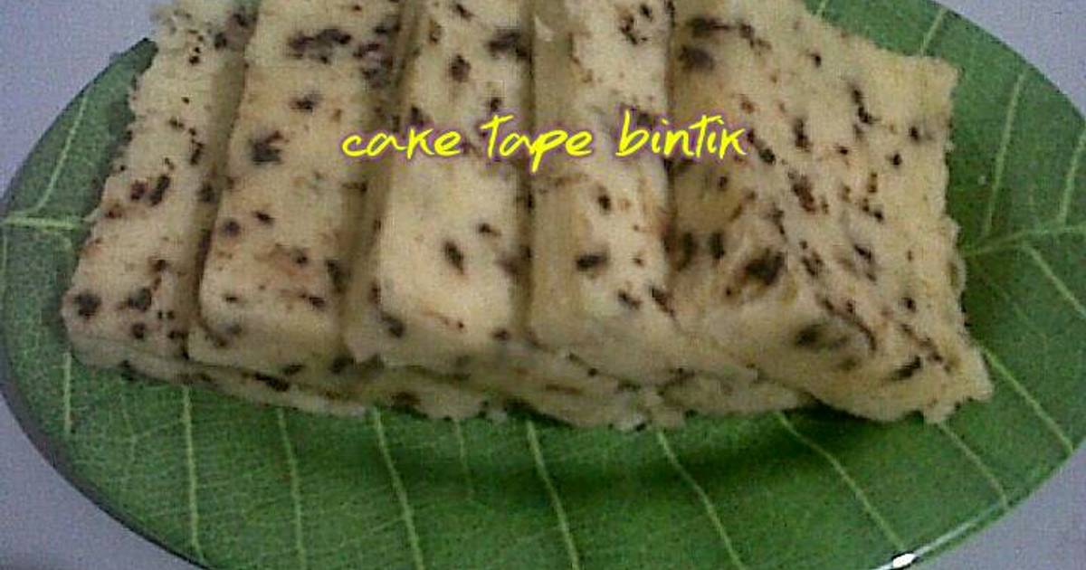 Resep Cake Tape Bintik Resep Cake Tape Bintik