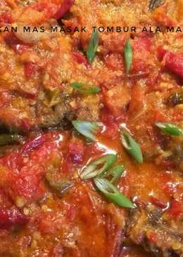 Ikan Mas masak Tombur ð'