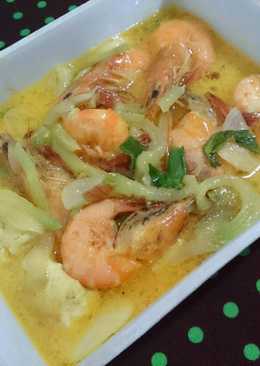 Sayur Tahu Labu Udang