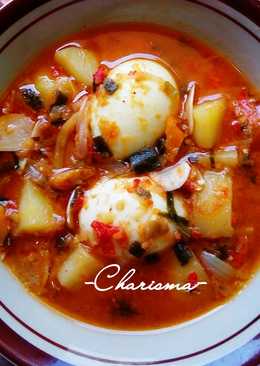 Pindang Telur Asam Pedas (Khas Palembang) #Seninsemangat