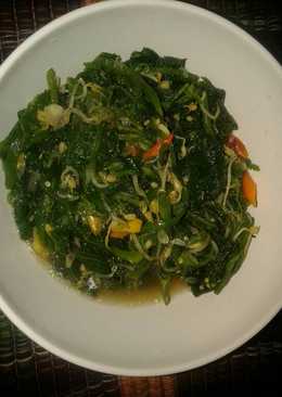 Daun pumpkin masak tumis