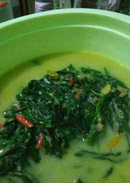 Sayur Daun singkong santan