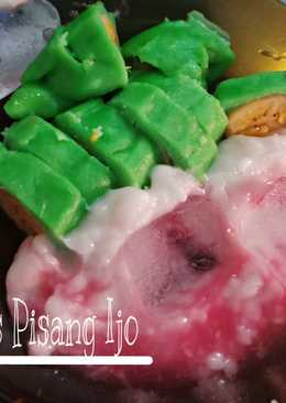 Es pisang ijo #khasmakassar