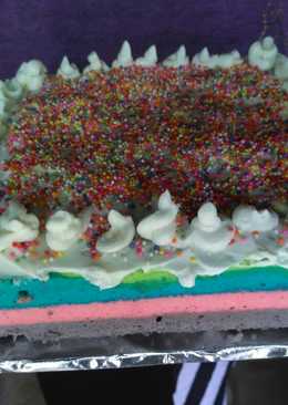 Rainbow cake ekonomis