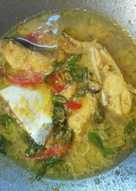 Asem pedes patin kuah kuning