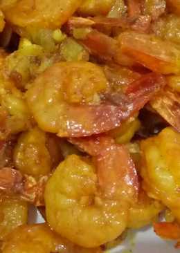 Udang bumbu kunyit