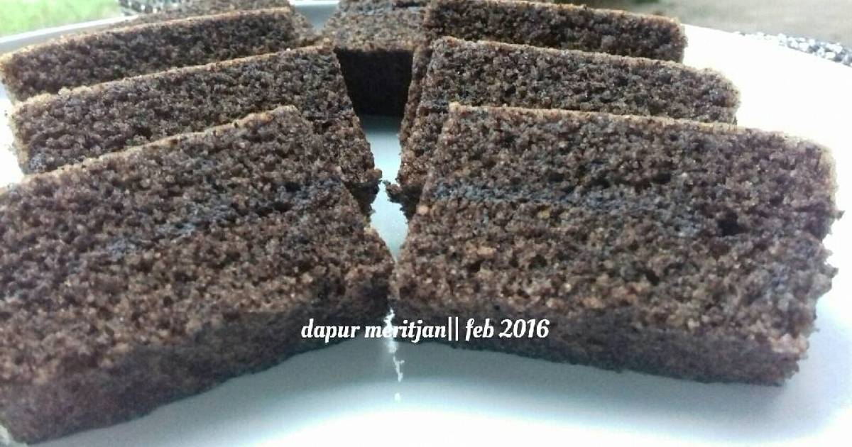 Resep brownies ketan hitam