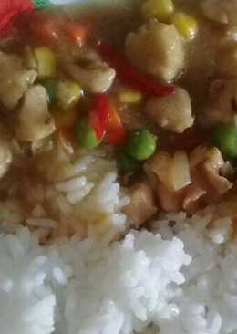 Cah ayam sayur