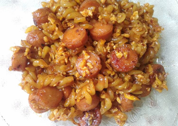 resep lengkap untuk Macaroni Hot Chilli Pepper