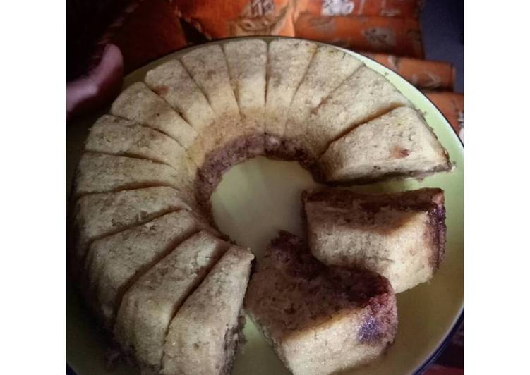 resep lengkap untuk Bolu pisang kukus sederhana