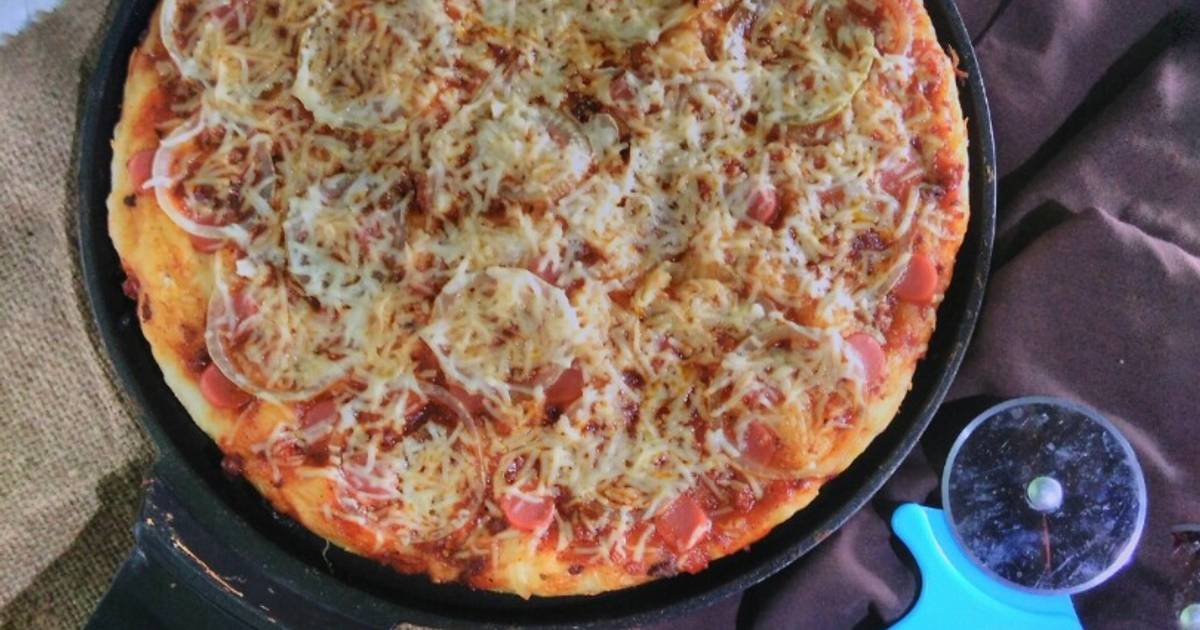 4 347 Resep Pizza Tanpa Oven Enak Dan Sederhana Cookpad