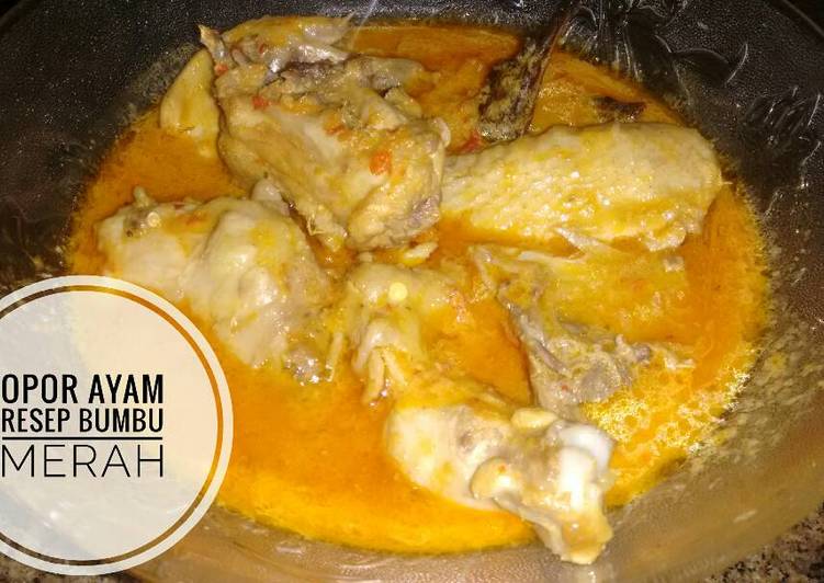 gambar untuk resep Opor ayam bumbu merah