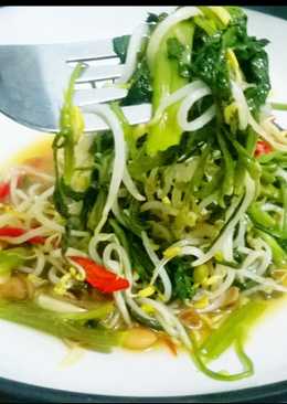 Tumis Toge Kangkung kuah Tauco