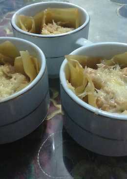 Cup Lasagna Mudah