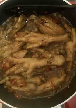 Ceker Saus Teriyaki Pedas